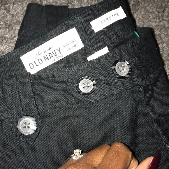 Black Khaki Trousers - Picture 2 of 2